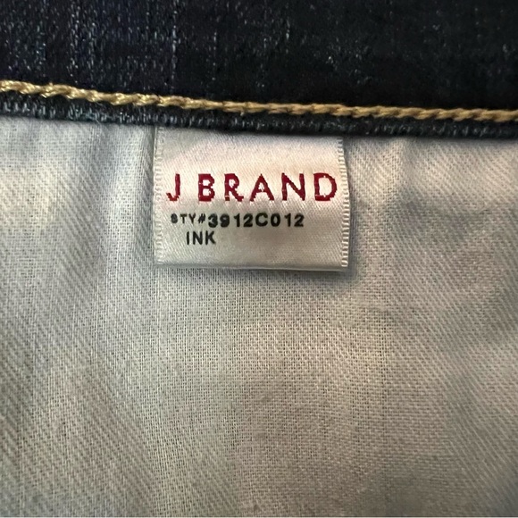 J BRAND Denim Low Rise Stretch Pencil Jeans Ink Size 28 - Picture 8 of 11